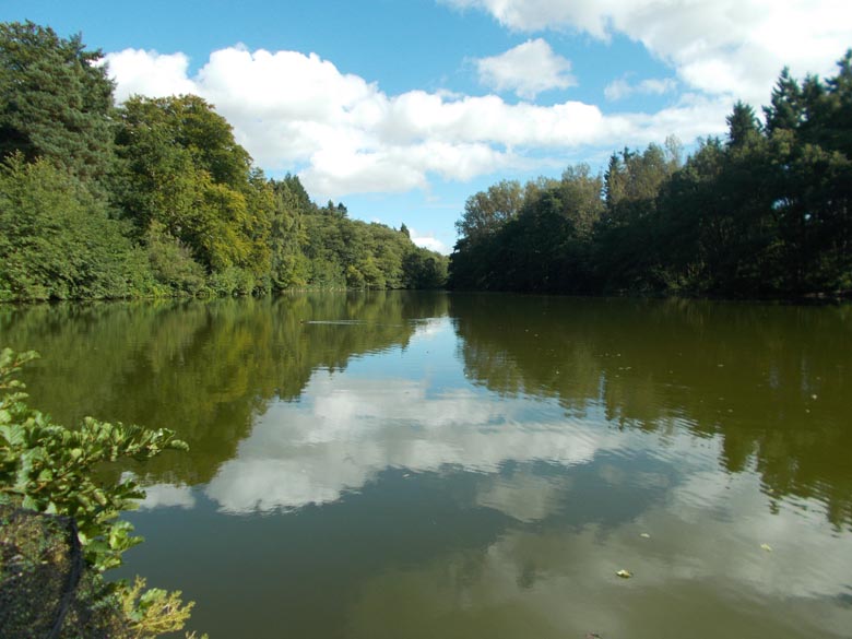 The lake that features in this month's blog entry